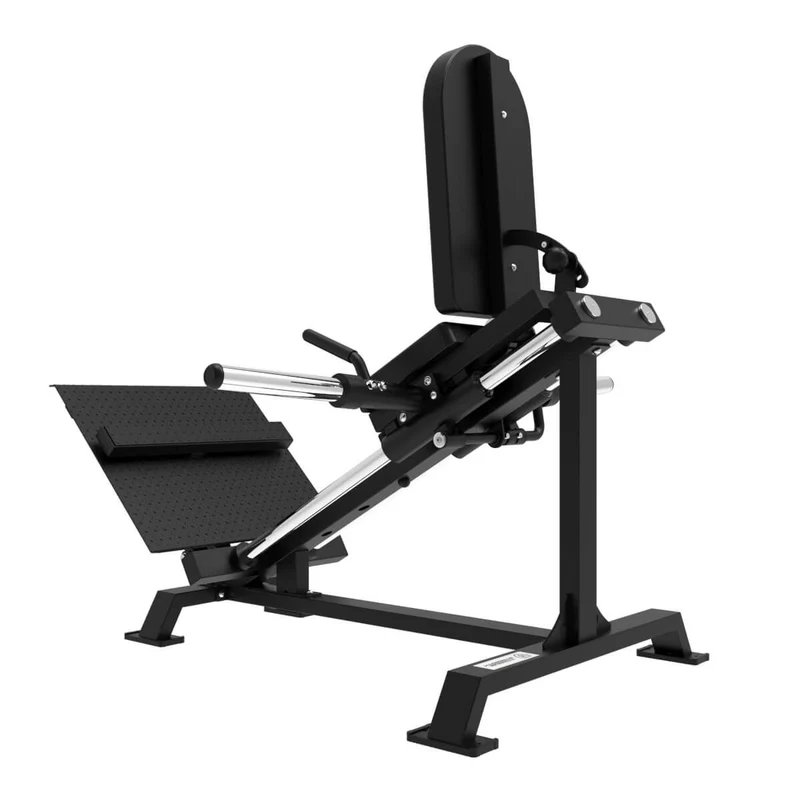 Presse à Jambes Debout, Hack Squat et Élévations des Mollets Professionnel - 3 en 1 Elite Series