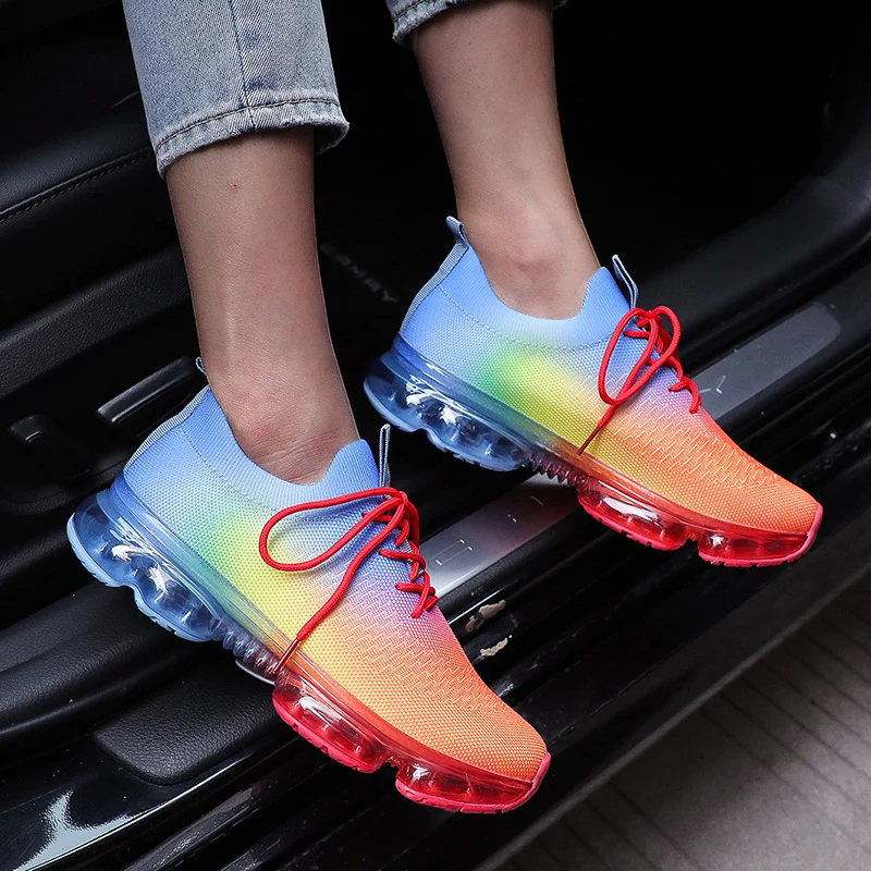Chaussures de Sport Respirantes à Design Batik