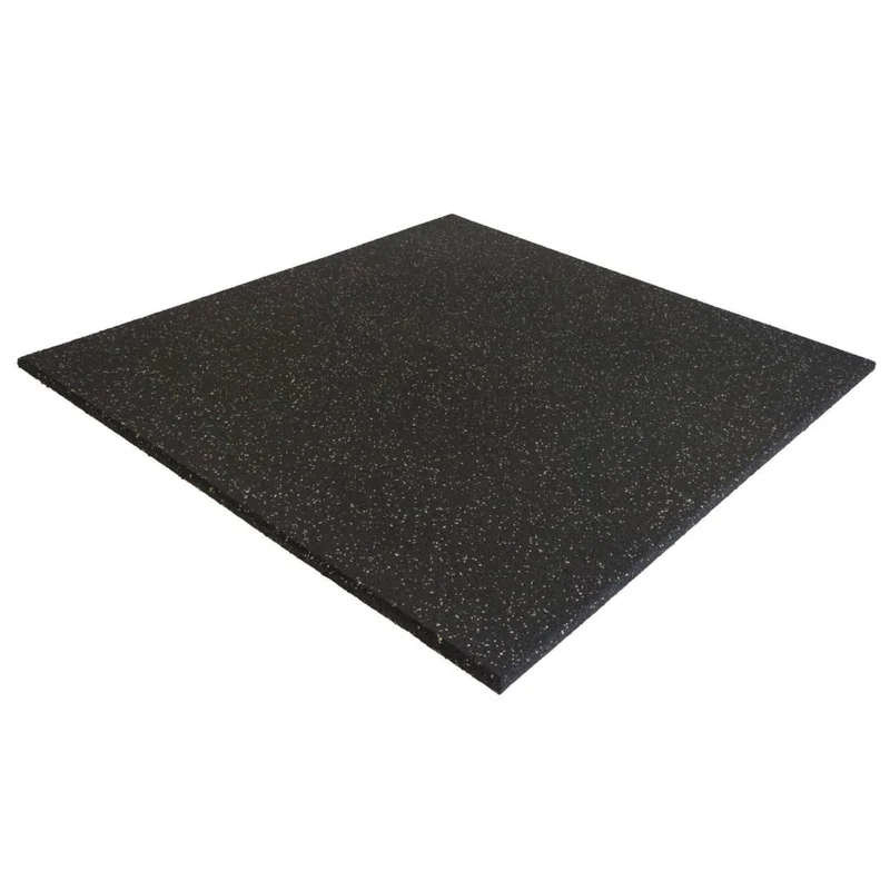 Dalles en Caoutchouc de Haute Densité Premium avec Granulats en EPDM 100x100 cm
