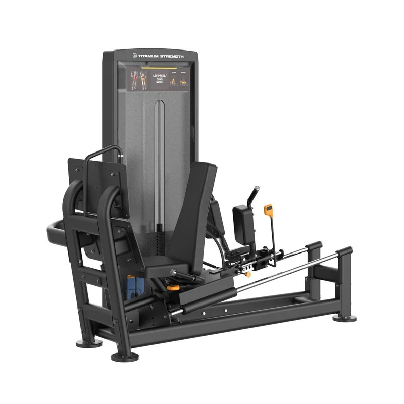 Dual Leg Press Horizontale / Hack Squat Black Series