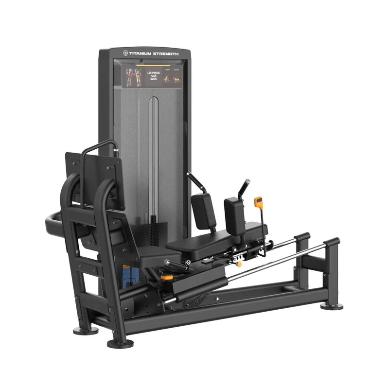 Dual Leg Press Horizontale / Hack Squat Black Series