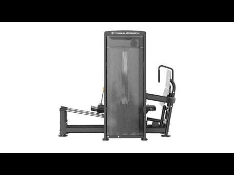 Dual Leg Press Horizontale / Hack Squat Black Series