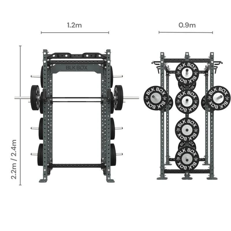 3 Series Back-to-Back Half Rack
