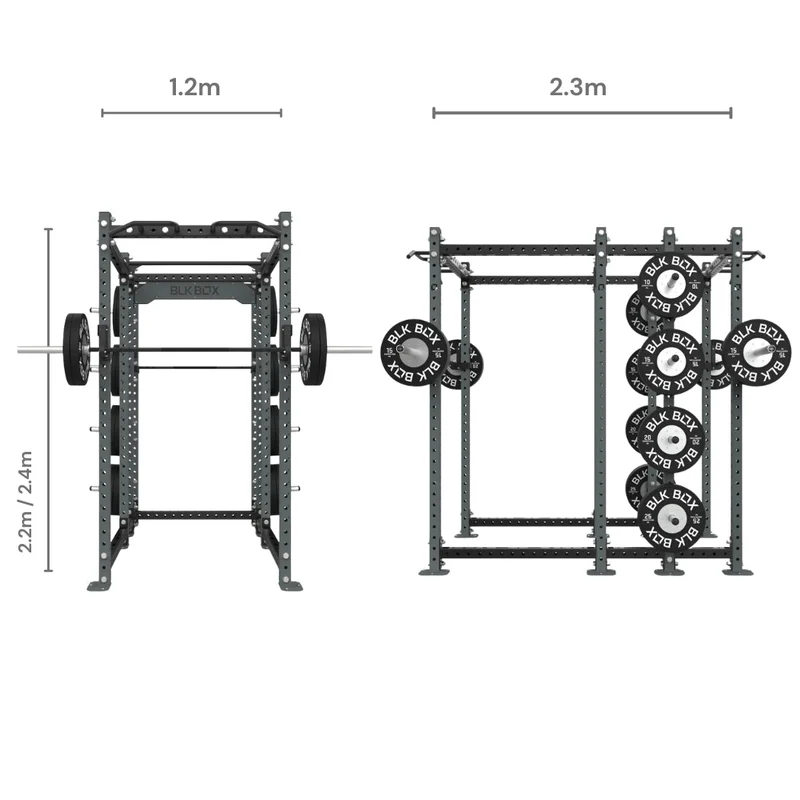 3 Series Full/Half Combo Rack