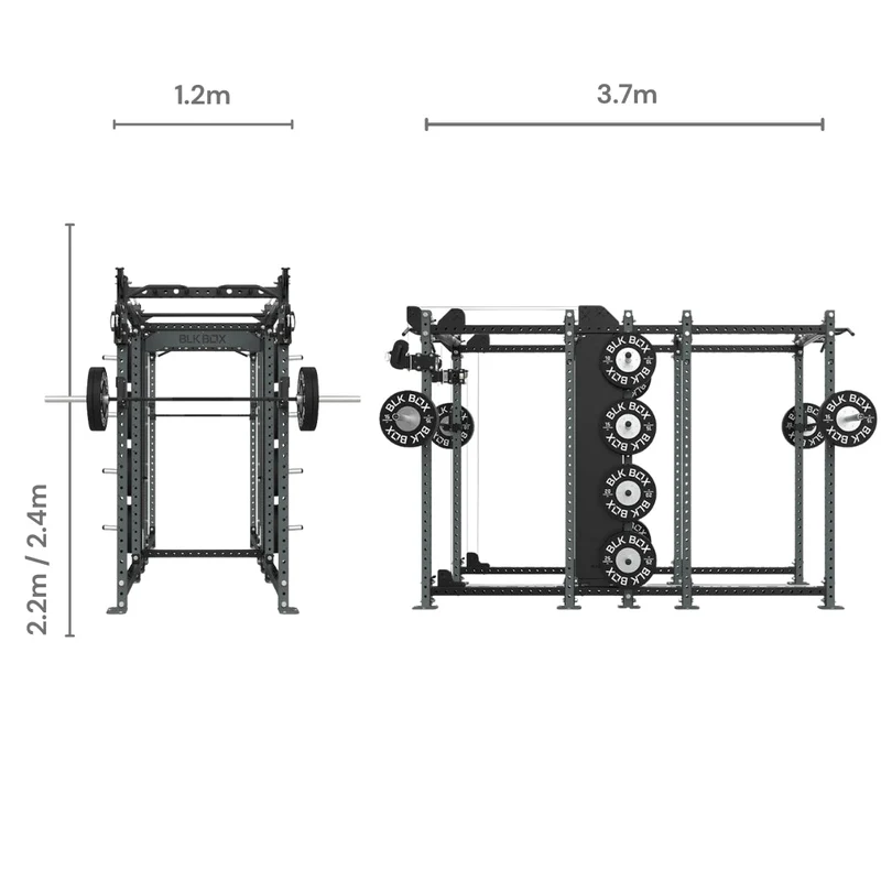 3 Series Nexus Full/Full Combo Rack