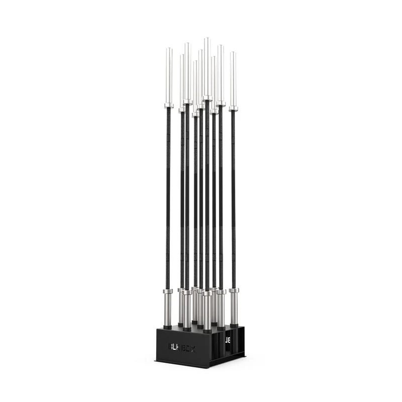 Floor Mounted 9 Bar Holder