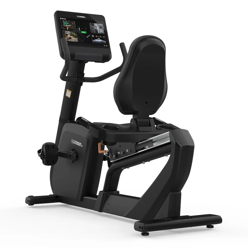 VÉLO D'EXERCICE SEMI-ALLONGÉ COMMERCIAL RB1100T AVEC ÉCRAN TACTILE DE 15,6”