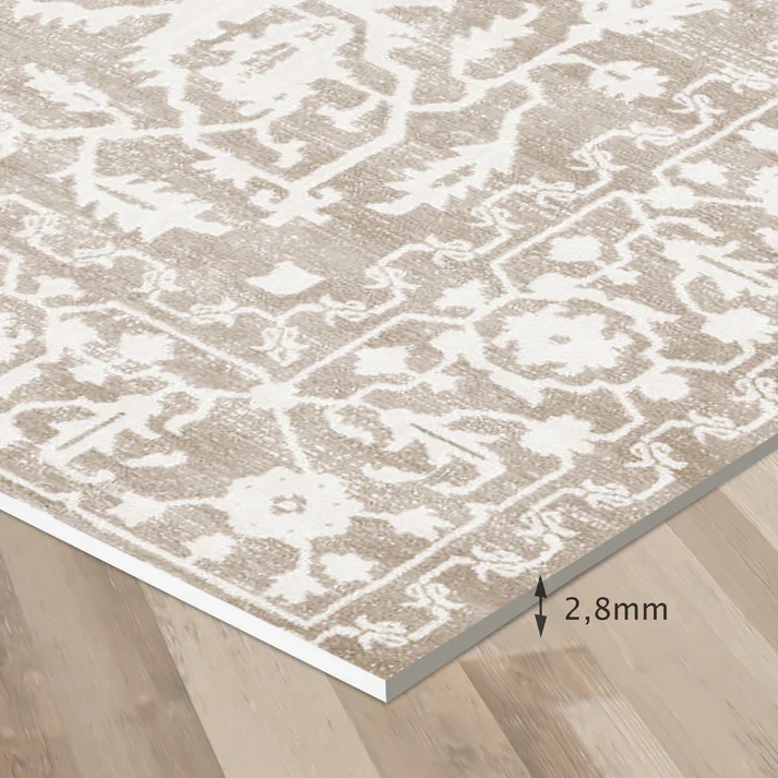 Tapis vinyle - Sarabi sépia